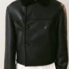 The Marino jacket Short shearling pea coat