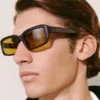 The Marino sunglasses Matte rectangular sunglasses