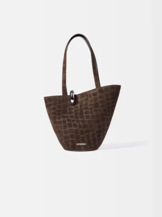 The medium Bambola Medium asymmetric bucket bag