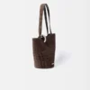 The medium Bambola Medium asymmetric bucket bag