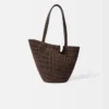 The medium Bambola Medium asymmetric bucket bag