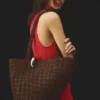 The medium Bambola Medium asymmetric bucket bag