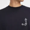 The Merù long-sleeve t-shirt Fisherman logo embroidered long-sleeve t-shirt