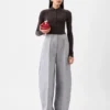 The Merino long-sleeve polo shirt Sheer knit polo