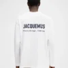 The Montaigne address long-sleeve t-shirt Long sleeve t-shirt with printed address and logo – sold exclusively online and in our Paris store
