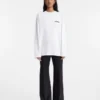 The Montaigne address long-sleeve t-shirt Long sleeve t-shirt with printed address and logo – sold exclusively online and in our Paris store