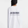 The Montaigne address long-sleeve t-shirt Long sleeve t-shirt with printed address and logo – sold exclusively online and in our Paris store