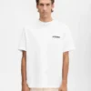 The Montaigne address t-shirt Short-sleeved t-shirt with logo and address – sold exclusively online and in our Paris store
