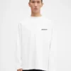 The New York address long-sleeve t-shirt Long sleeve t-shirt with printed address and logo – sold exclusively online and in our New York store