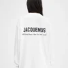 The New York address long-sleeve t-shirt Long sleeve t-shirt with printed address and logo – sold exclusively online and in our New York store