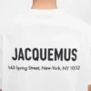The New York address t-shirt Short-sleeved t-shirt with logo and address – sold exclusively online and in our New York store