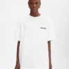 The New York address t-shirt Short-sleeved t-shirt with logo and address – sold exclusively online and in our New York store