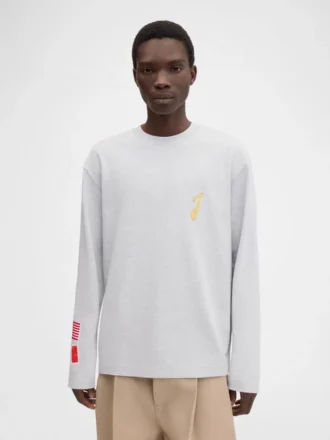 The New York t-shirt Long-sleeved logo t-shirt – exclusively sold online and in our New York boutique