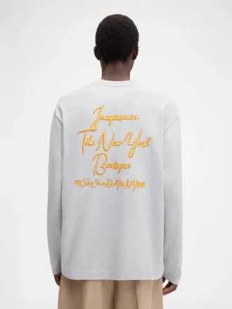 The New York t-shirt Long-sleeved logo t-shirt – exclusively sold online and in our New York boutique