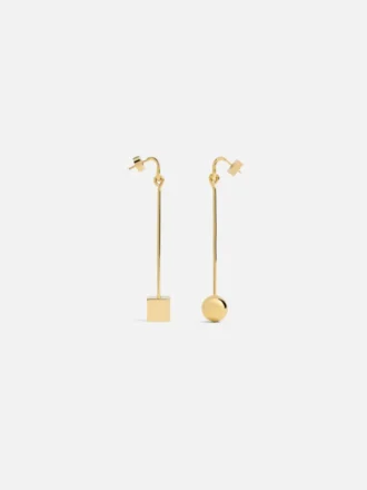 The Nodo earrings Asymmetric dangle earrings