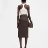 The Notte skirt Charm logo skirt