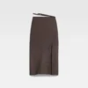 The Notte skirt Charm logo skirt