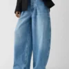 The Ovalo de-Nîmes denim pants High-waisted curved jeans