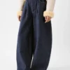 The Ovalo de-Nîmes denim pants High-waisted curved jeans
