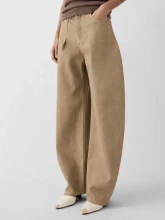 The Ovalo de-Nîmes denim pants High-waisted curved jeans The Ovalo de-Nîmes denim pants High-waisted curved jeans