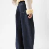The Ovalo de-Nîmes denim pants High-waisted curved jeans