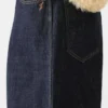 The Ovalo de-Nîmes denim pants High-waisted curved jeans