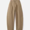 The Ovalo de-Nîmes denim pants High-waisted curved jeans