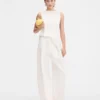 The Peplo top Square-neck top