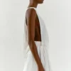 The Peplo top Square-neck top