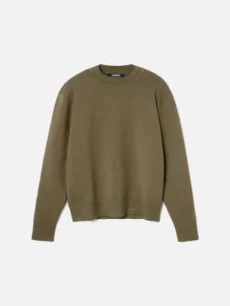 The piqué sweater Piqué knit sweater