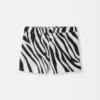 The Puntini swimsuit Zebra Arty print swim shorts