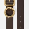 The Regalo belt Circle and square buckle belt