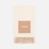 The Rond Carré scarf Jacquard logo scarf