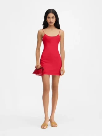 The Sablier mini dress Jersey slip dress