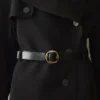 The Salon belt Rond-Carré buckle belt