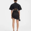 The Saudade mini skirt Draped mini skirt