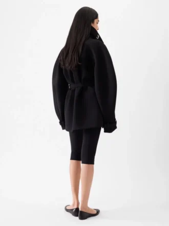 The short Ovalo trench coat Hourglass trench coat