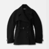The short Ovalo trench coat Hourglass trench coat