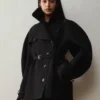 The short Ovalo trench coat Hourglass trench coat