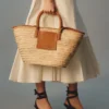 The Soli basket Beach basket bag