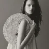 The Spiaggia small round bag Small lace circle bag