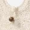 The Spiaggia small round bag Small lace circle bag