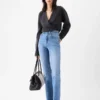 The straight de-Nîmes denim pants Straight-leg jeans