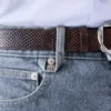 The straight de-Nîmes denim pants Straight-leg jeans