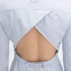 The suit shirt Open-back suit shirt