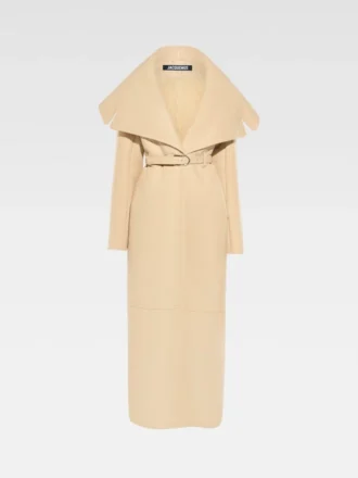 The Telo coat Long shearling coat