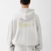 The Torneo hoodie Rosemary label zipped hoodie