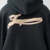 The Torneo hoodie Rosemary label zipped hoodie
