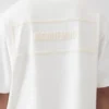 The Torsade t-shirt Flocked logo t-shirt