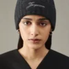 The Tourni beanie Twisted embroidered beanie